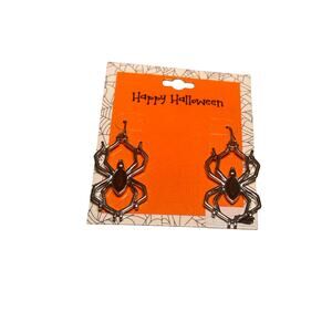 Halloween Spider Earrings Dangling Halloween Costume Jewelry Accessories